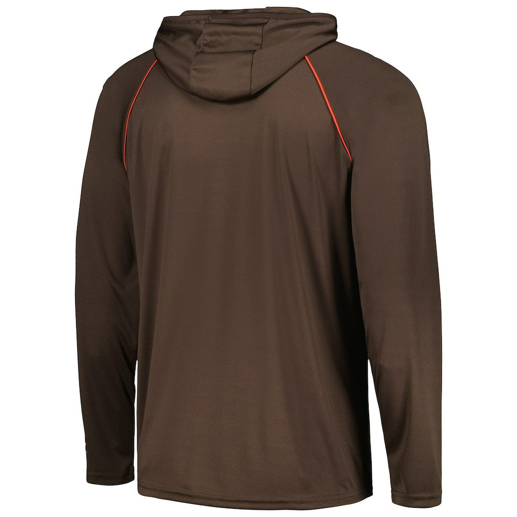 Cleveland Browns Starter Raglan Long Sleeve Hoodie T-Shirt | NFL US