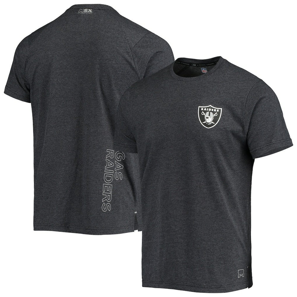 Las Vegas Raiders MSX by Michael Strahan Motivation Performance T-Shirt | NFL On sale