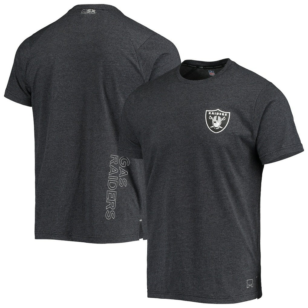 Las Vegas Raiders MSX by Michael Strahan Motivation Performance T-Shirt | NFL On sale