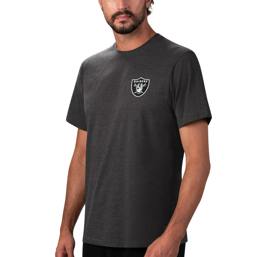 Las Vegas Raiders MSX by Michael Strahan Motivation Performance T-Shirt | NFL On sale