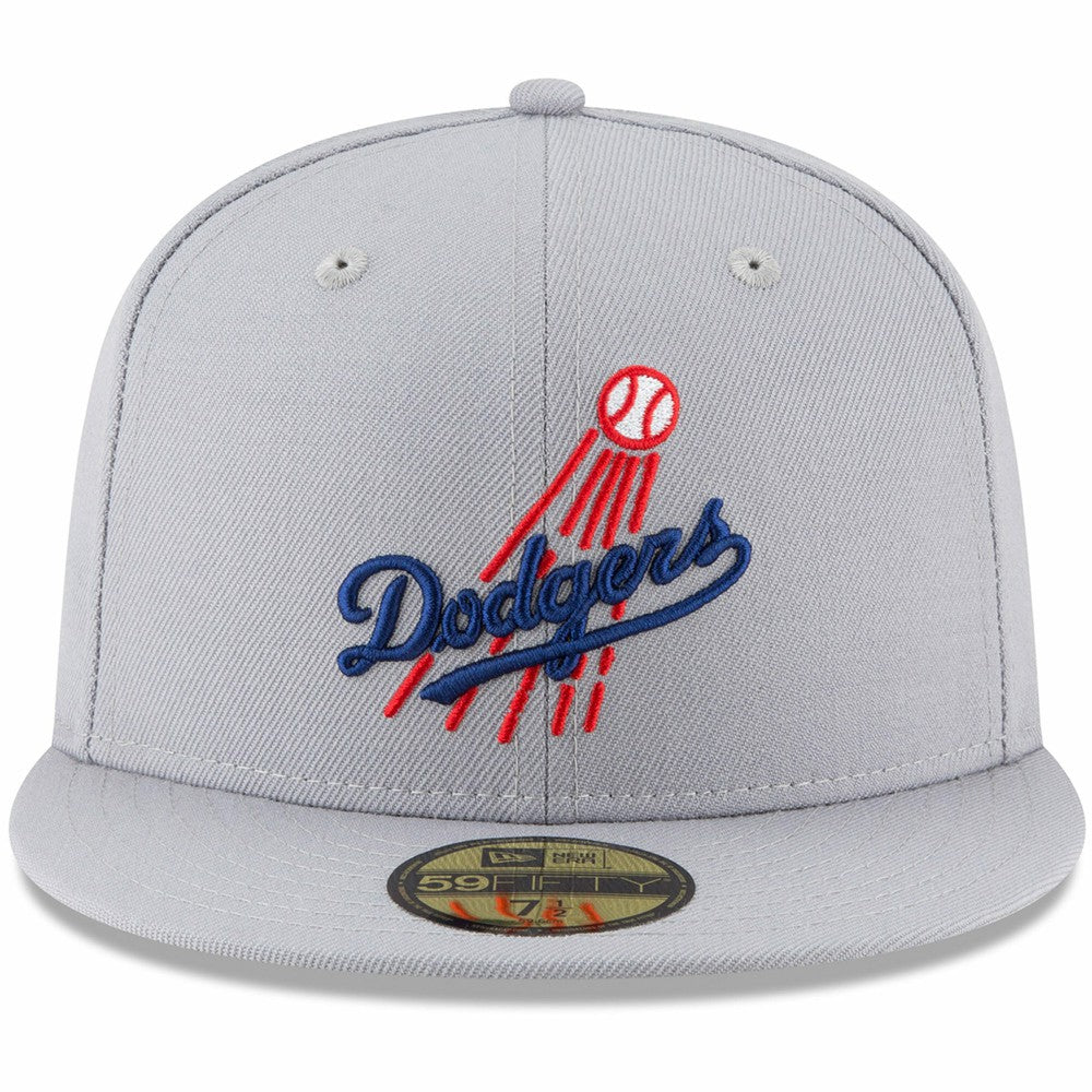 Los Angeles Dodgers New Era Cooperstown Collection Logo 59FIFTY Fitted Hat - MLB Hats