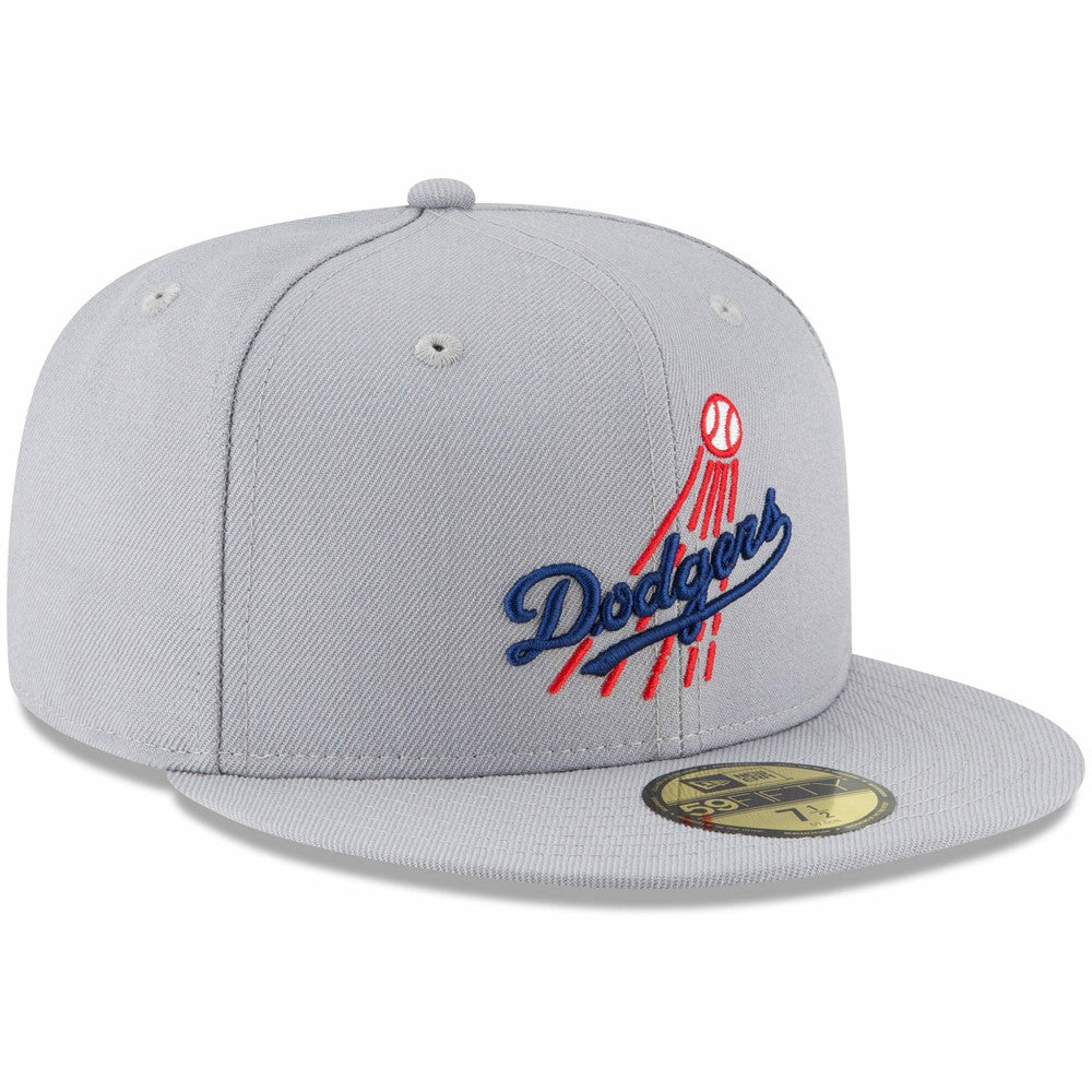 Los Angeles Dodgers New Era Cooperstown Collection Logo 59FIFTY Fitted Hat - MLB Hats