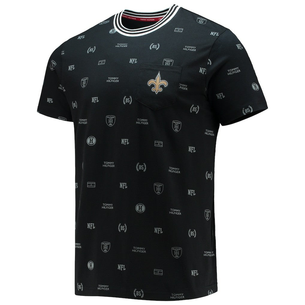 New Orleans Saints Tommy Hilfiger Essential Pocket T-Shirt | NFL Sale