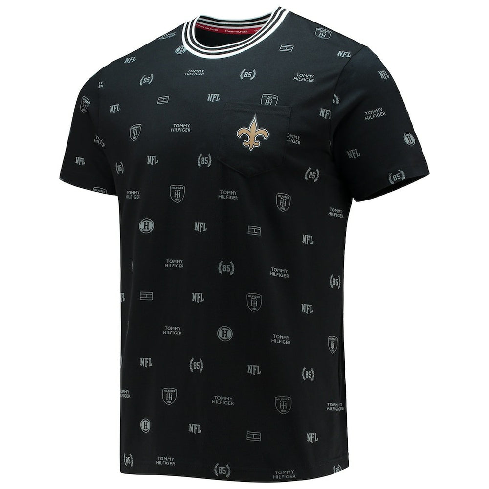 New Orleans Saints Tommy Hilfiger Essential Pocket T-Shirt | NFL Sale
