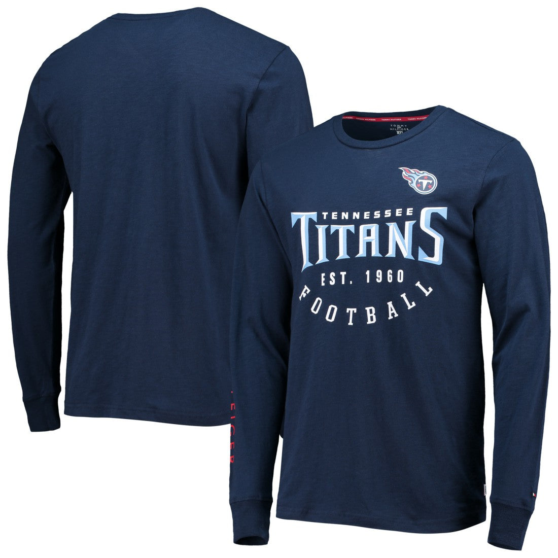 Tennessee Titans Tommy Hilfiger Peter Long Sleeve T-Shirt | NFL Outlet