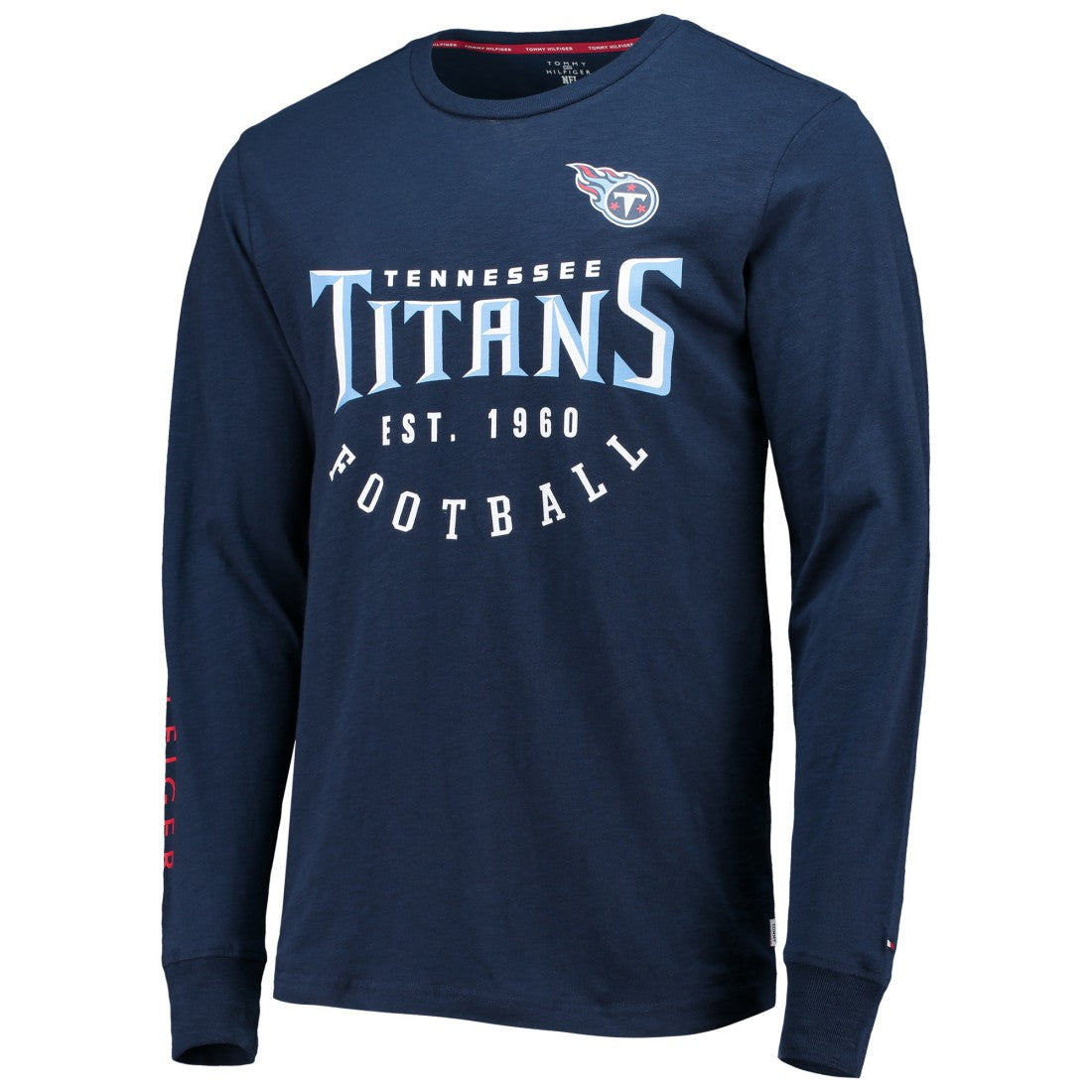 Tennessee Titans Tommy Hilfiger Peter Long Sleeve T-Shirt | NFL Outlet