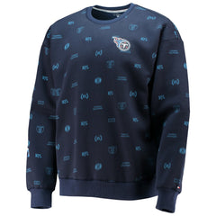 Tennessee Titans Tommy Hilfiger Reid Graphic Pullover Sweatshirt | NFL New