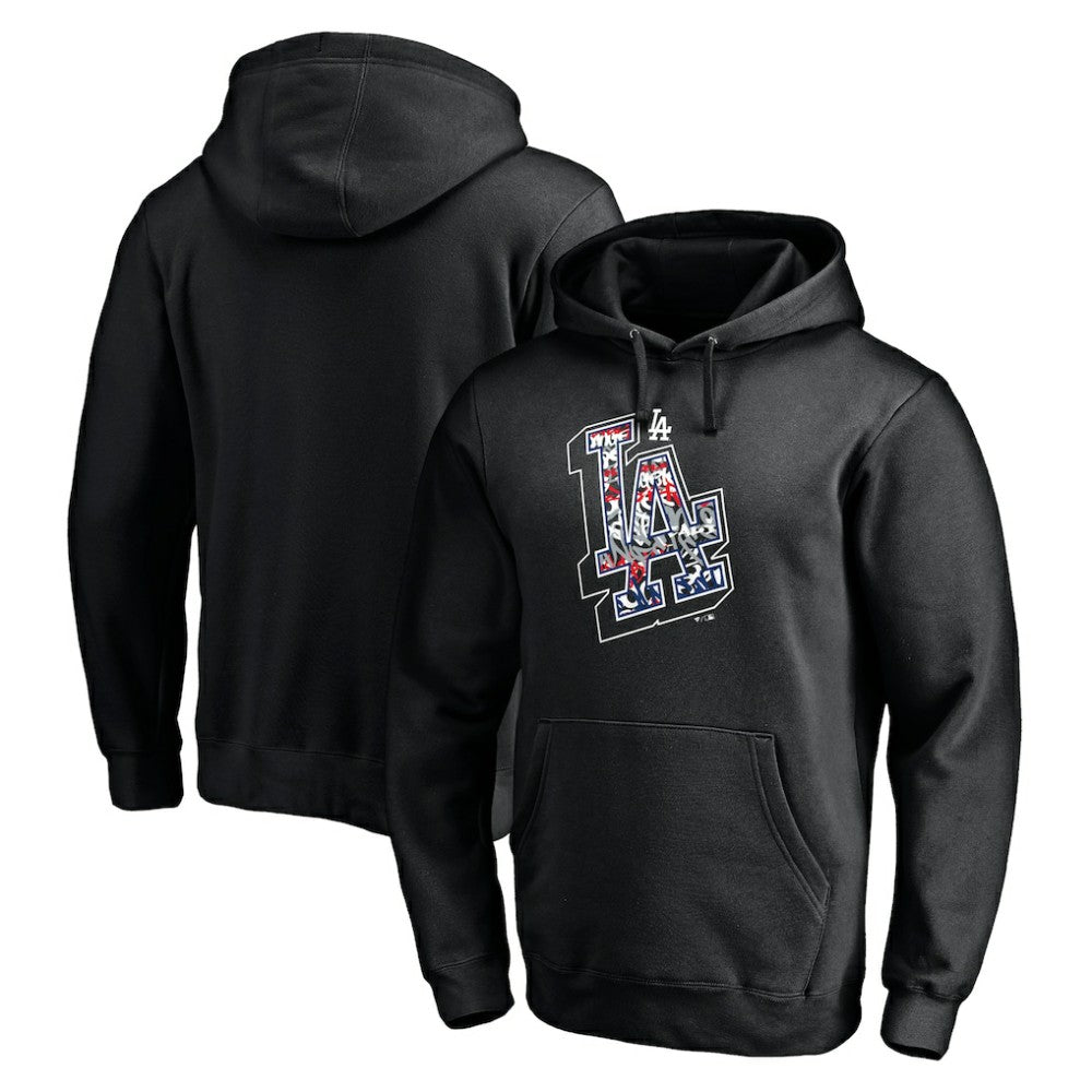 Los Angeles Dodgers Fanatics Hometown Fitted Pullover Hoodie - MLB Hoodies