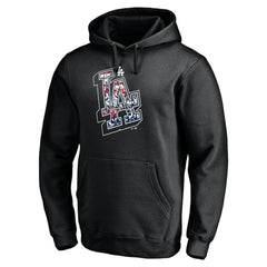 Los Angeles Dodgers Fanatics Hometown Fitted Pullover Hoodie - MLB Hoodies