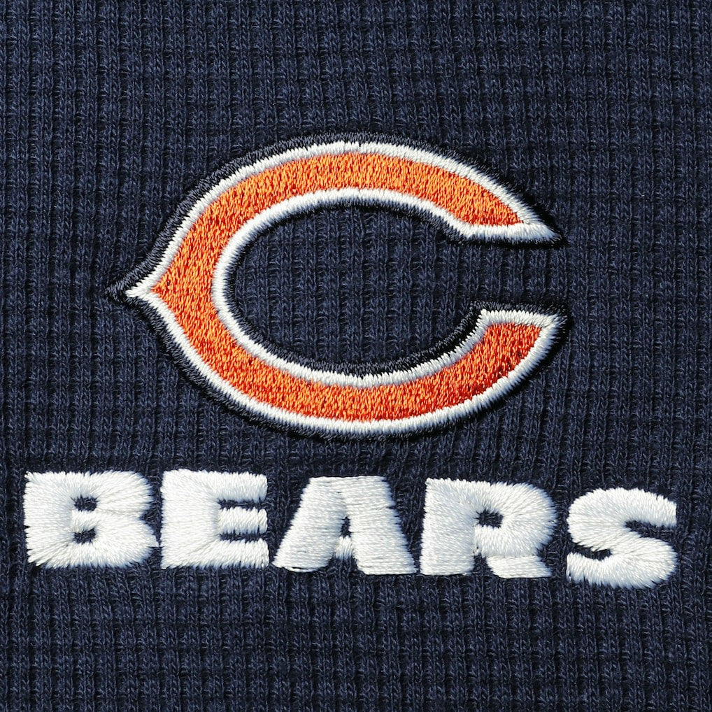 Chicago Bears Dunbrooke Logo Maverick Thermal Henley Long Sleeve T-Shirt | NFL Discount