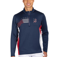 Detroit Tigers Antigua Liberty Quarter-Zip Pullover Jacket - MLB Jackets