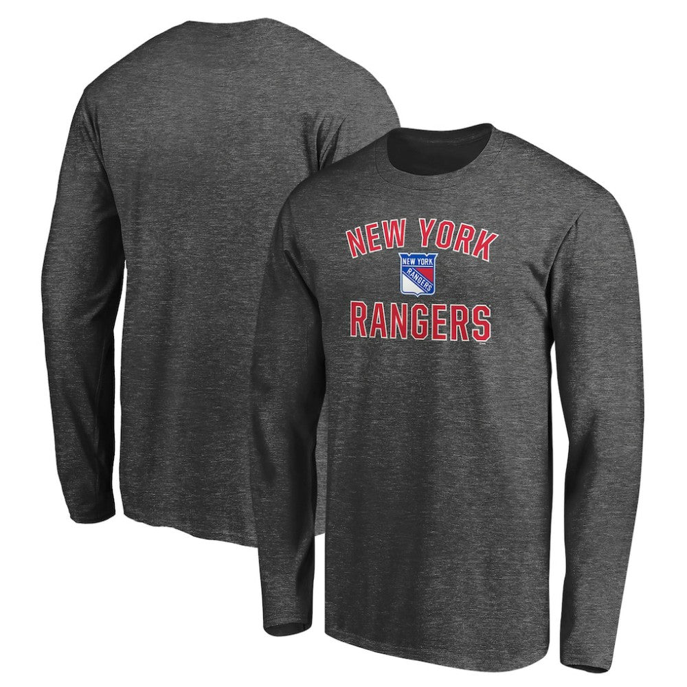 New York Rangers Victory Arch Long Sleeve T-Shirt -  NHL T-shirts