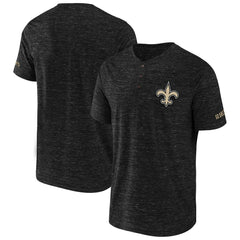New Orleans Saints NFL x Darius Rucker Collection Slub Henley T-Shirt | NFL Sale