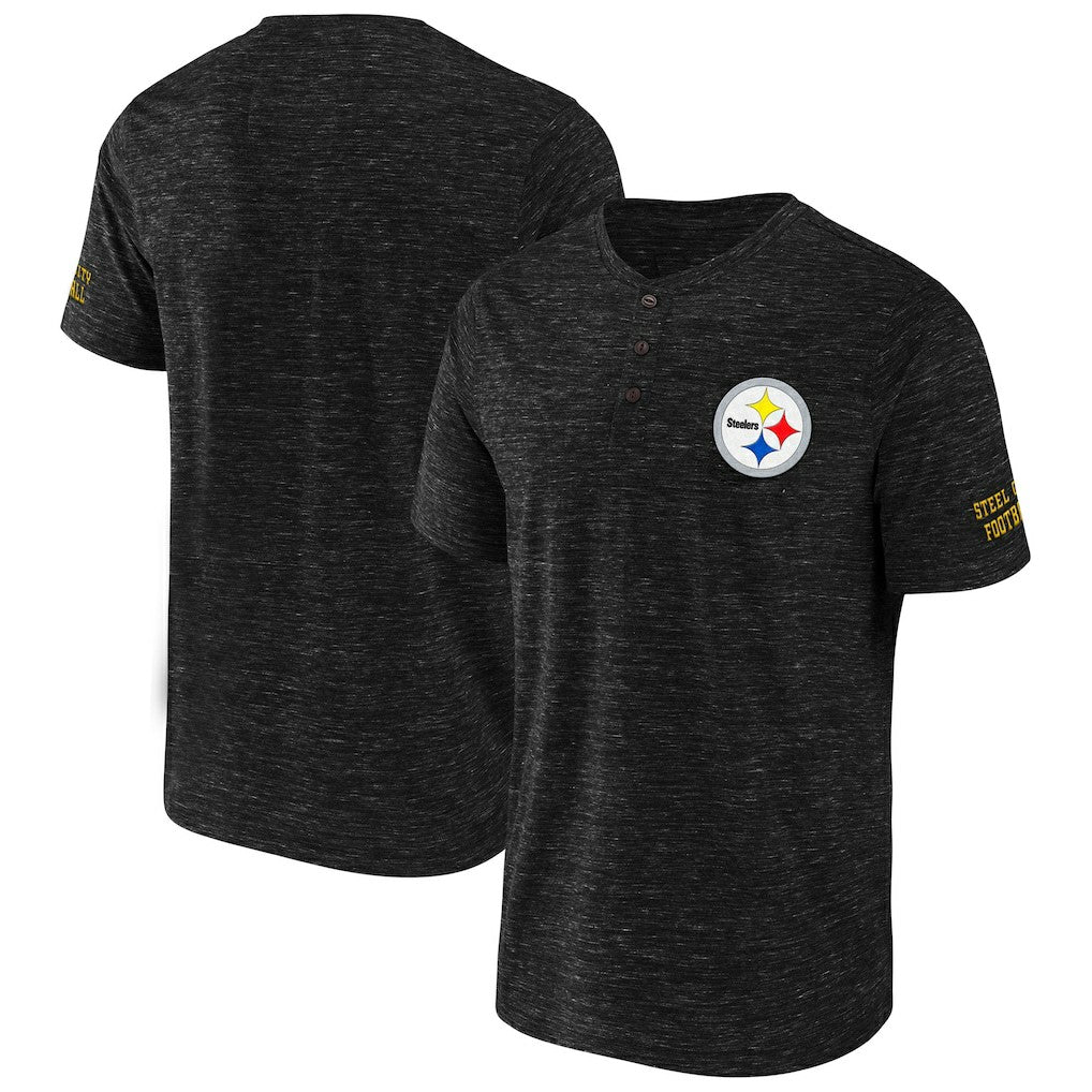 Pittsburgh Steelers NFL x Darius Rucker Collection Slub Henley T-Shirt | NFL Near me