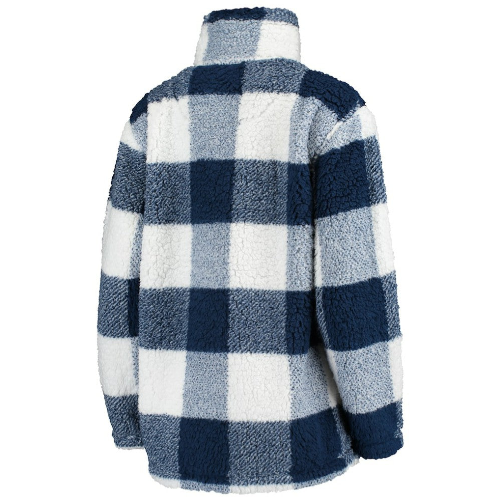 Seattle Kraken G-III 4Her by Carl Banks Women's Plaid Sherpa Quarter-Zip Jacket -  NHL Jackets