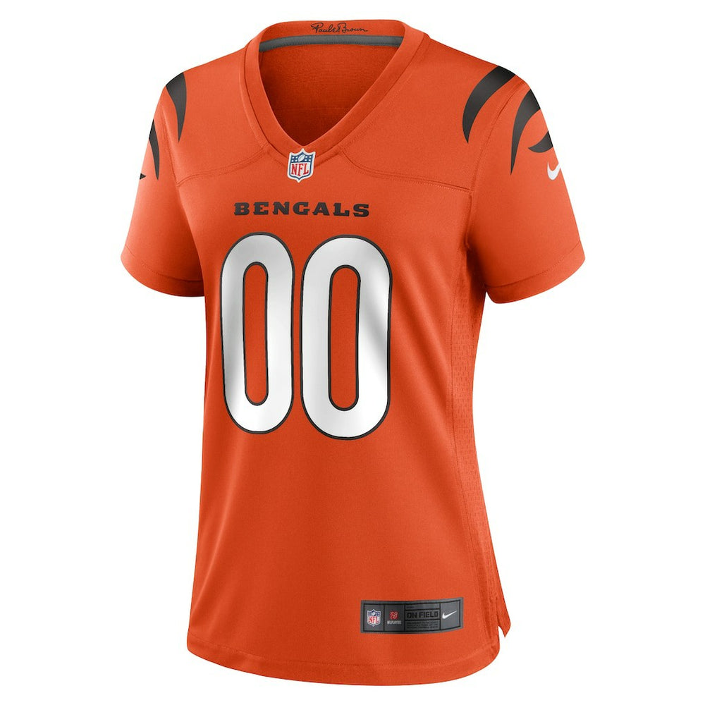 Cincinnati Bengals Women's Alternate Game Custom Jersey | NFL New