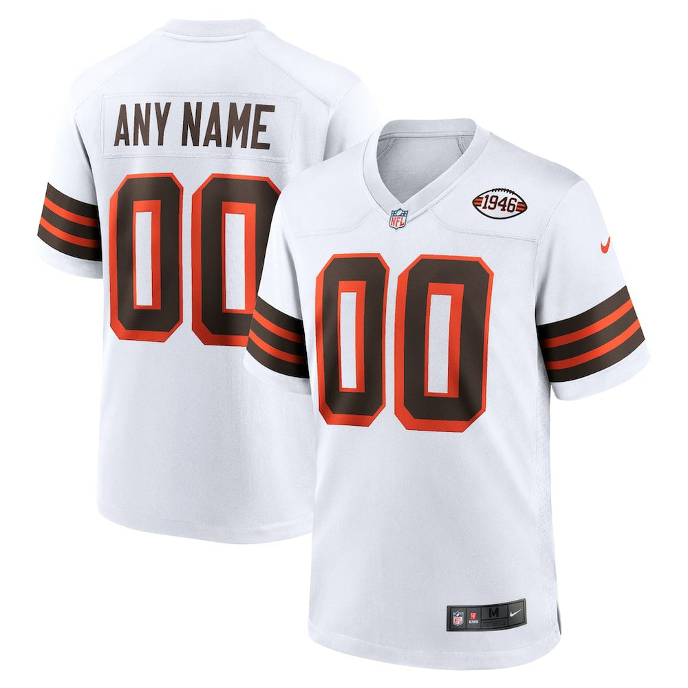 Cleveland Browns 1946 Collection Alternate Custom Jersey | NFL Discount