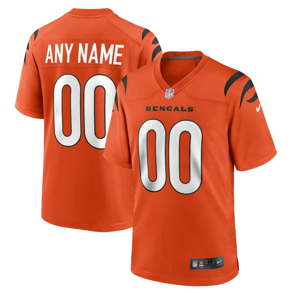 Cincinnati Bengals Youth Alternate Game Custom Jersey | NFL Discount
