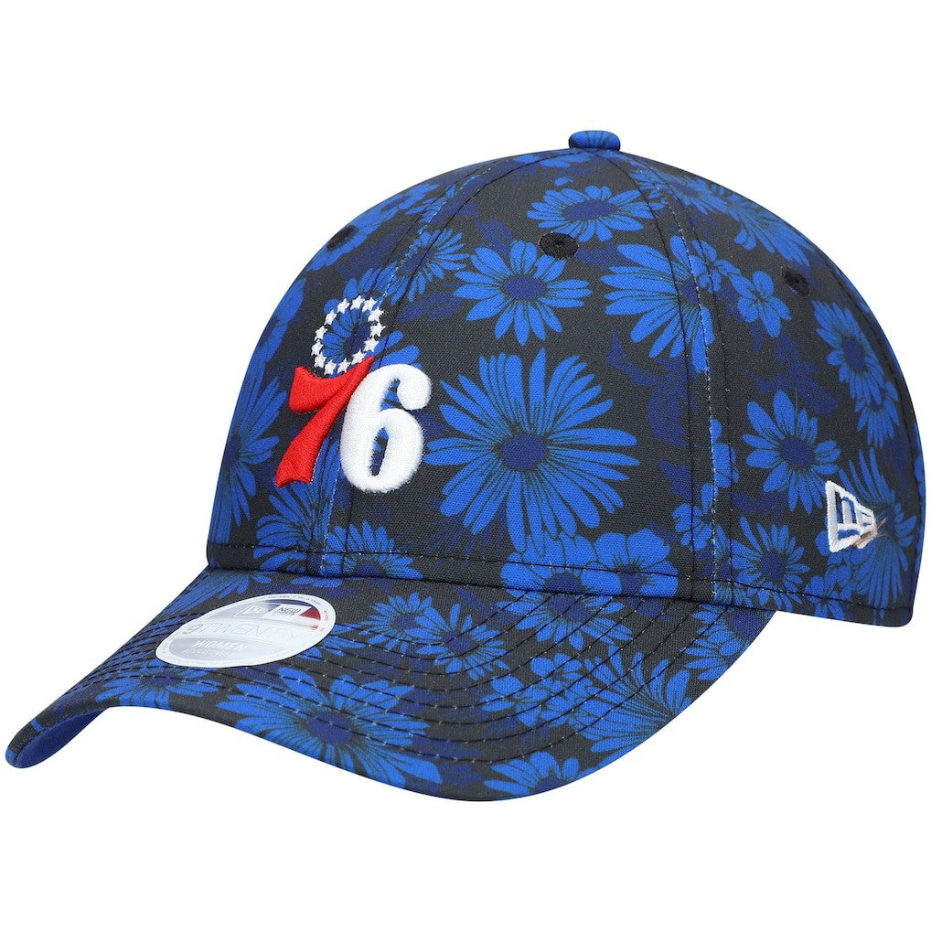 Royal Philadelphia 76ers Women's Blossom 2.0 9TWENTY Adjustable Hat | NBA