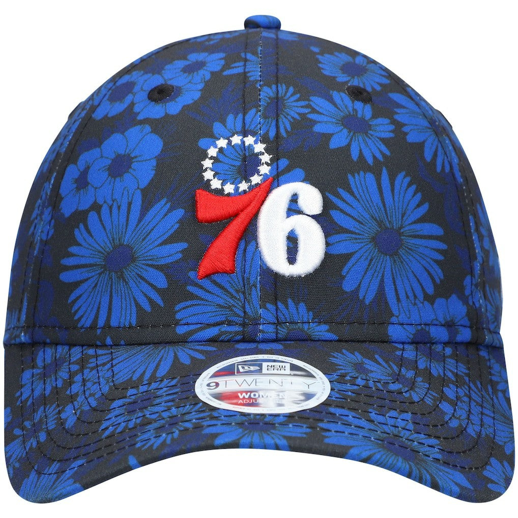 Royal Philadelphia 76ers Women's Blossom 2.0 9TWENTY Adjustable Hat | NBA