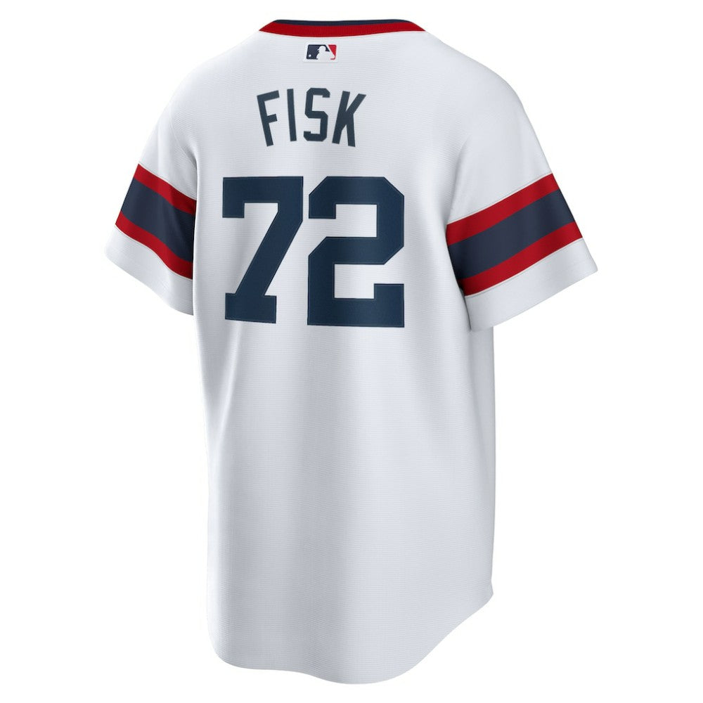 Carlton Fisk Chicago White Sox Nike Home Cooperstown Collection Team Player Jersey - MLB Jerseys