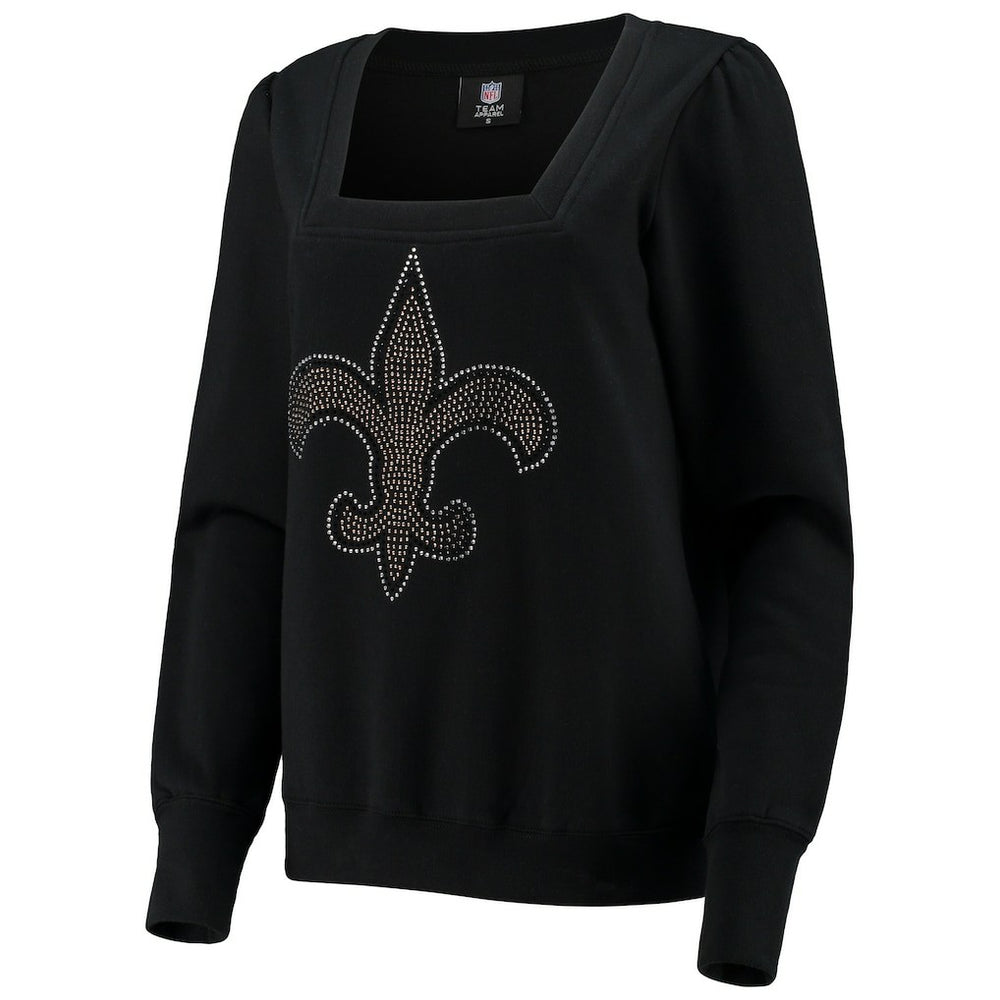 New Orleans Saints Cuce Women's Winners Square Neck Pullover Sweatshirt | NFL Near me