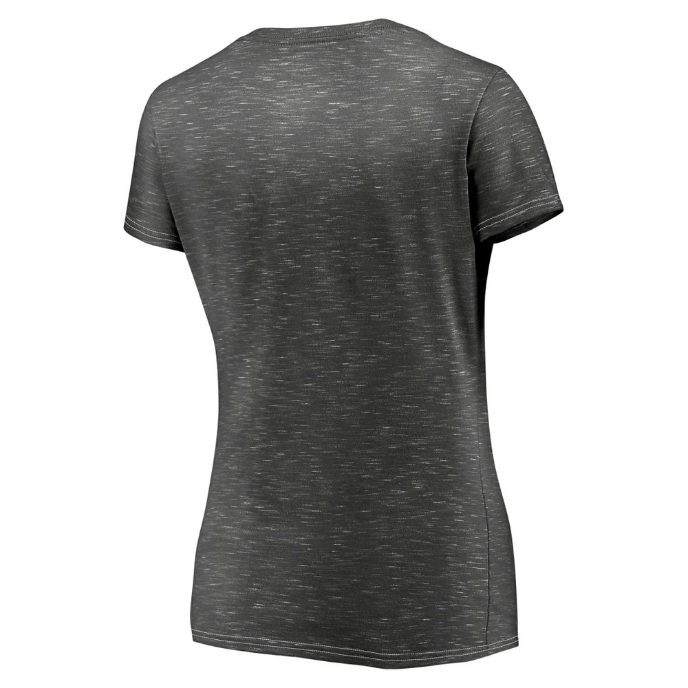 Tampa Bay Buccaneers Women's League Leader Space Dye V-Neck T-Shirt | NFL Hot