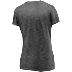 Pittsburgh Steelers Women's League Leader Space Dye V-Neck T-Shirt | NFL New