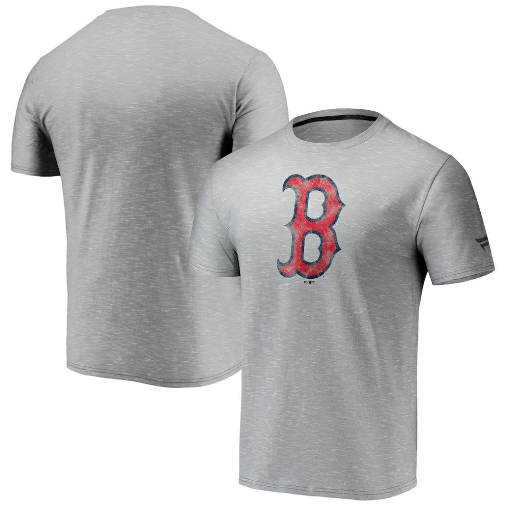 Boston Red Sox Fanatics Team Logo Space-Dye T-Shirt - MLB T-shirts