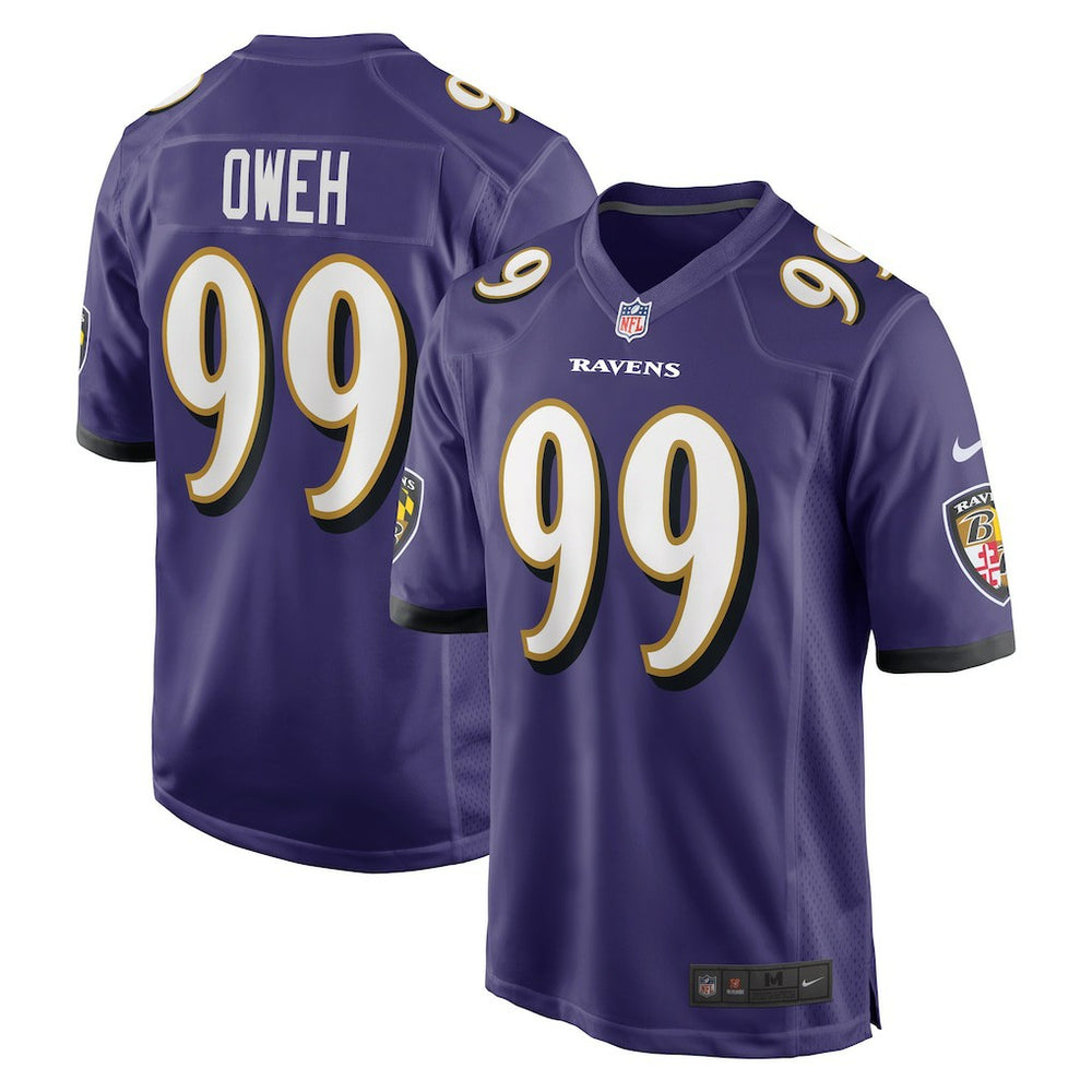 Baltimore Ravens Odafe Oweh  Game Jersey | NFL Hot