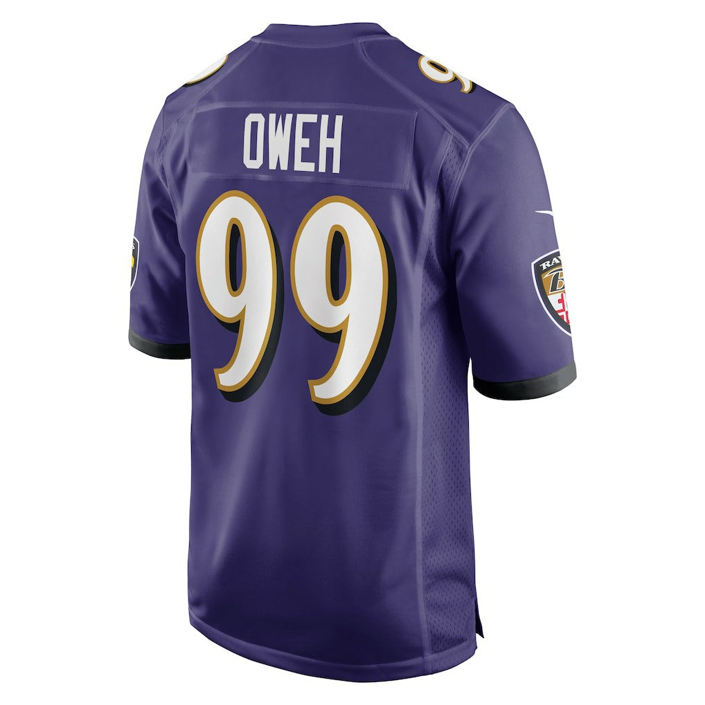 Baltimore Ravens Odafe Oweh  Game Jersey | NFL Hot