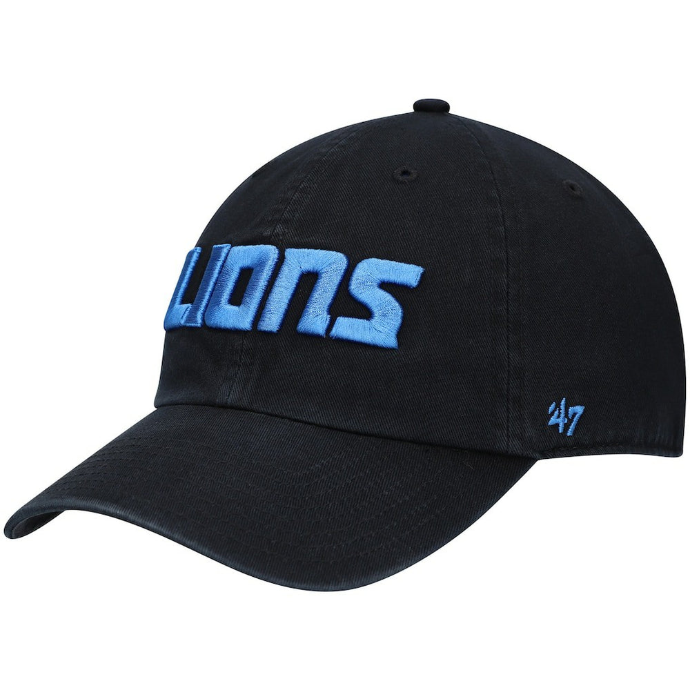 Detroit Lions '47 Clean Up Script Adjustable Hat | NFL Online