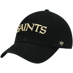 New Orleans Saints '47 Clean Up Script Adjustable Hat | NFL Hot
