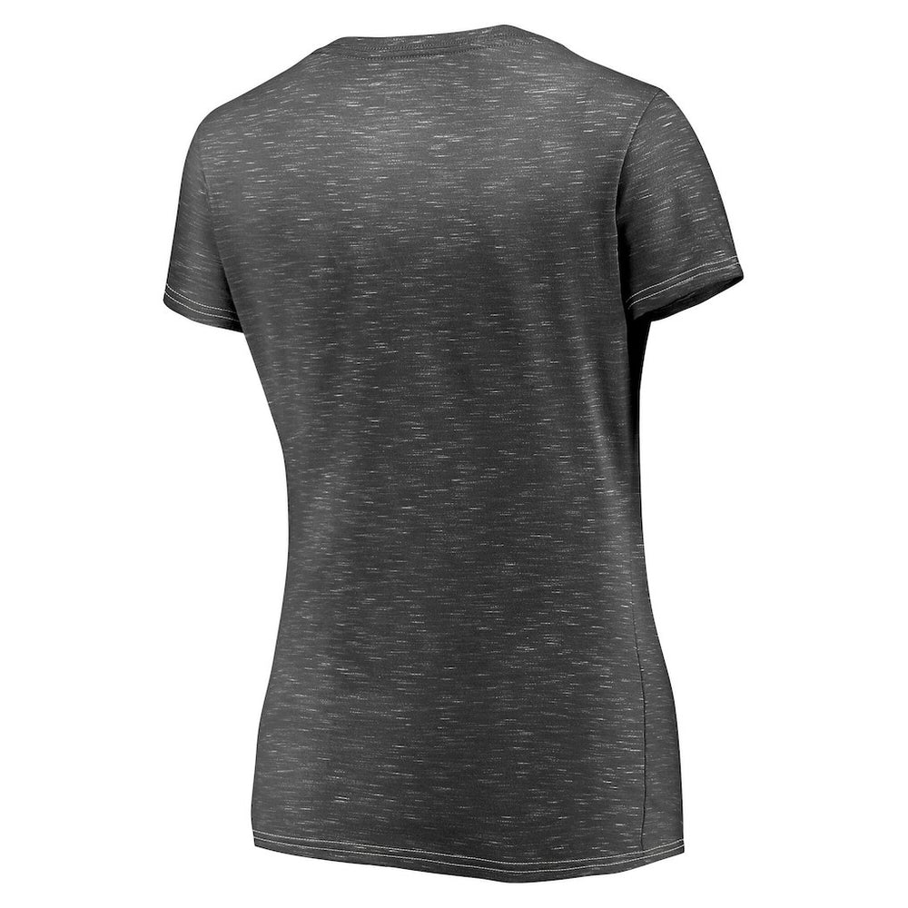 San Francisco 49ers Women's Hometown Space-Dye V-Neck T-Shirt | NFL Hot