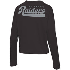 Las Vegas Raiders Junk Food Women's Pocket Thermal Long Sleeve T-Shirt | NFL New