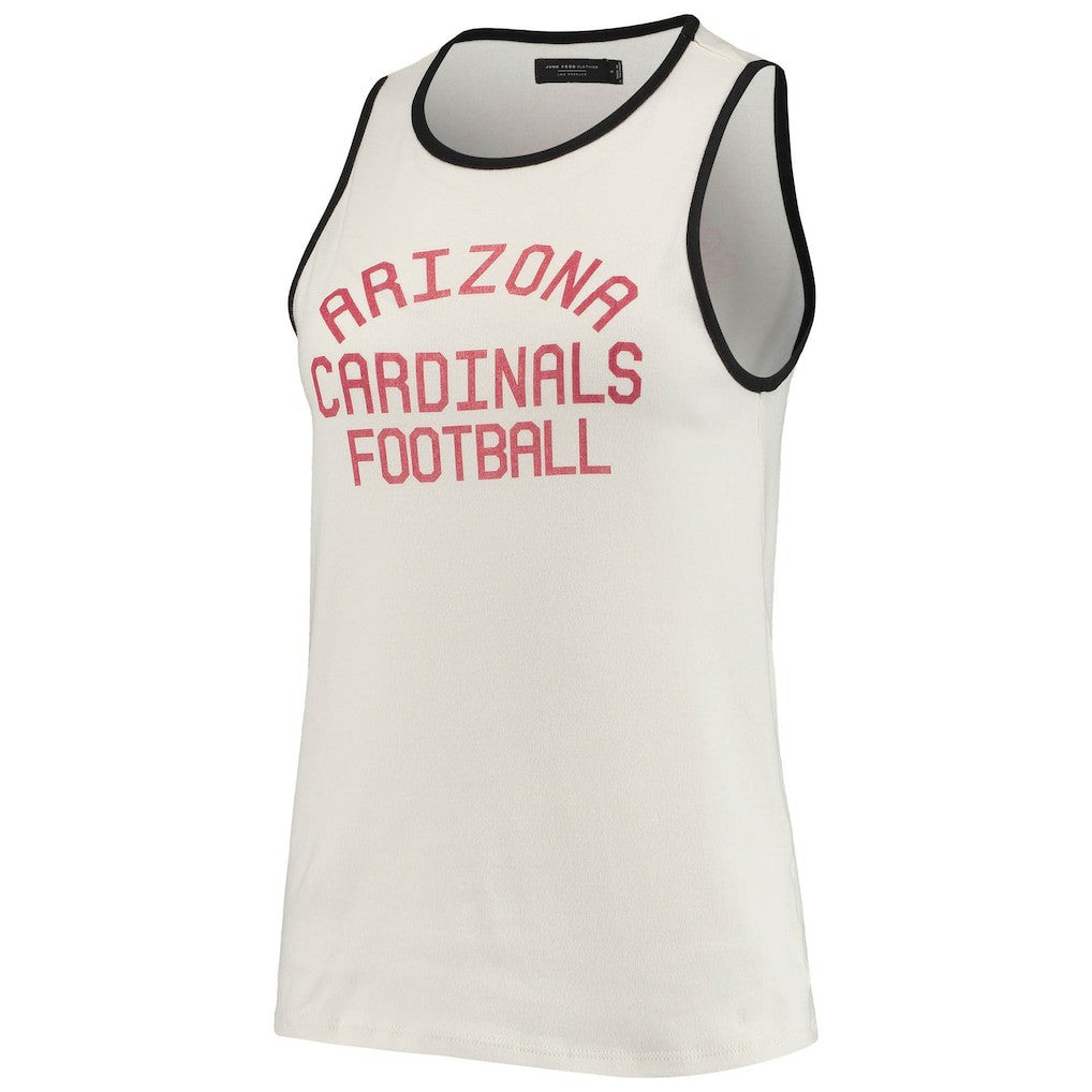 Arizona Cardinals Junk Food Women's Throwback Pop Binding Scoop Neck Tank Top | NFL US