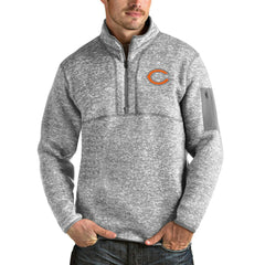 Chicago Bears Antigua Fortune Quarter-Zip Pullover Jacket | NFL Discount