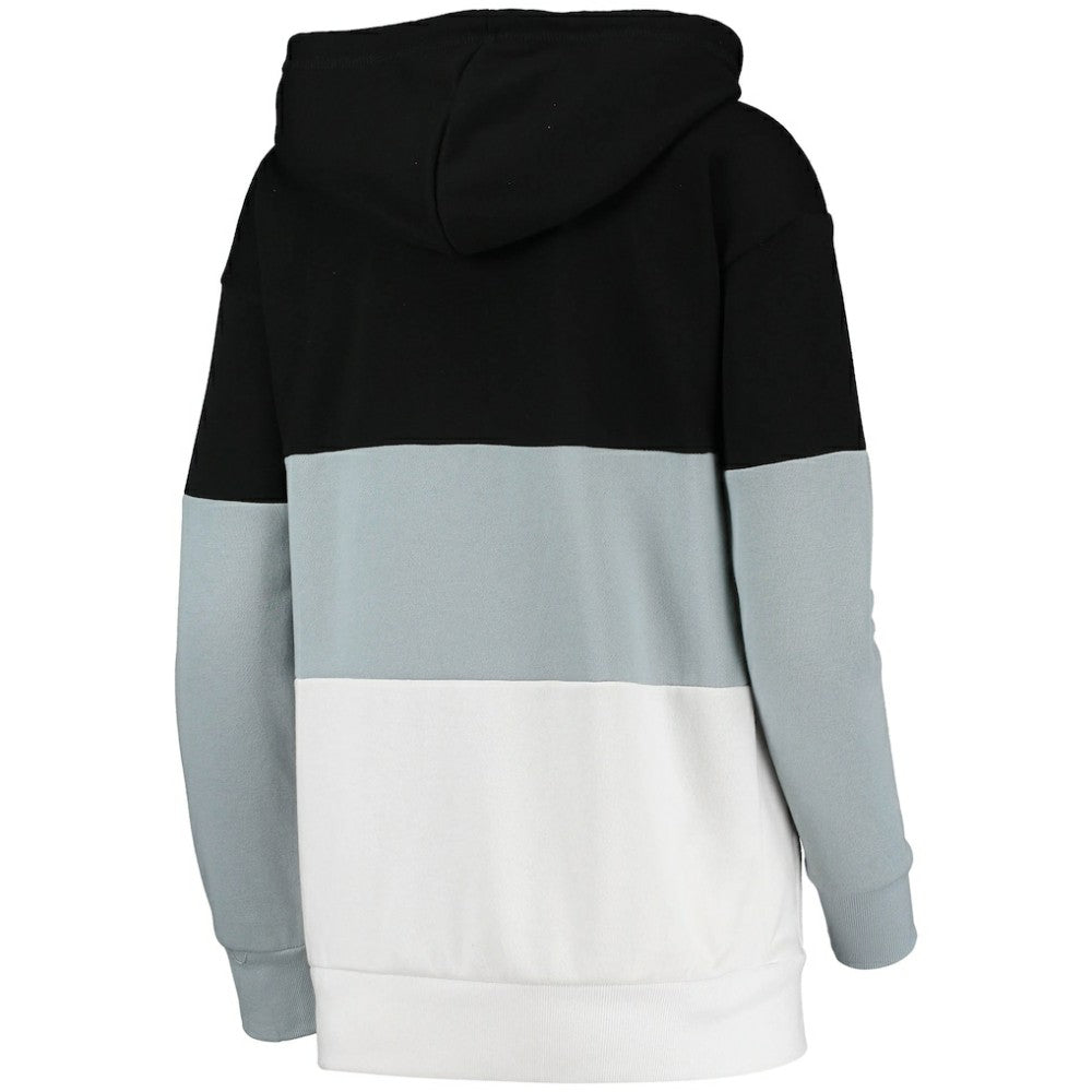 Chicago White Sox G-III Sports by Carl Banks Women's Block and Tackle Colorblock Pullover Hoodie - MLB Hoodies