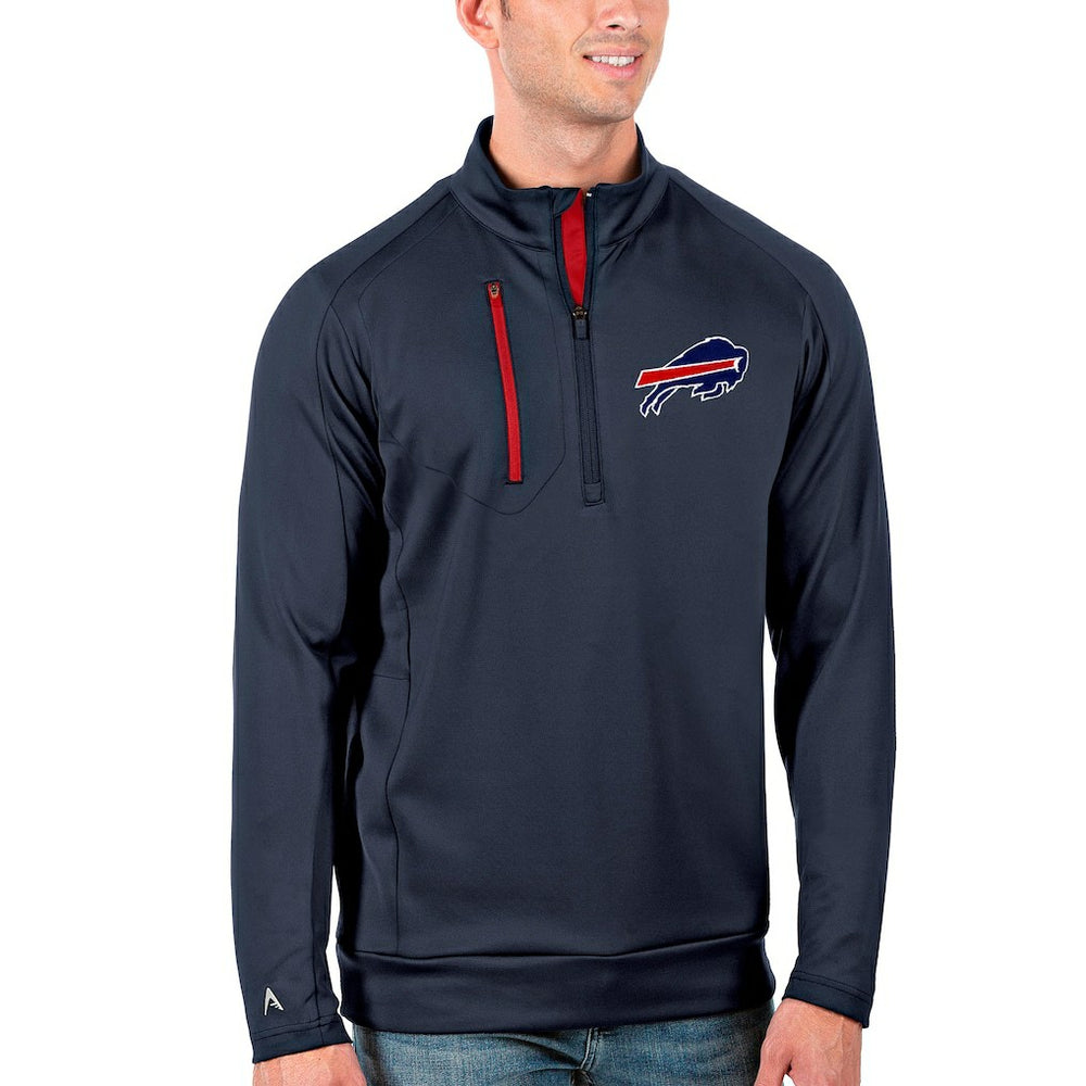 Buffalo Bills Antigua Generation Quarter-Zip Pullover Jacket | NFL Online