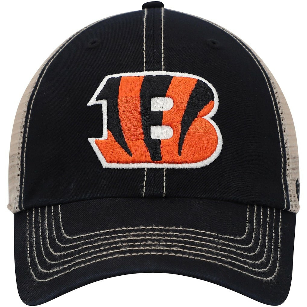 Cincinnati Bengals '47 Trawler Trucker Clean Up Snapback Hat | NFL Outlet