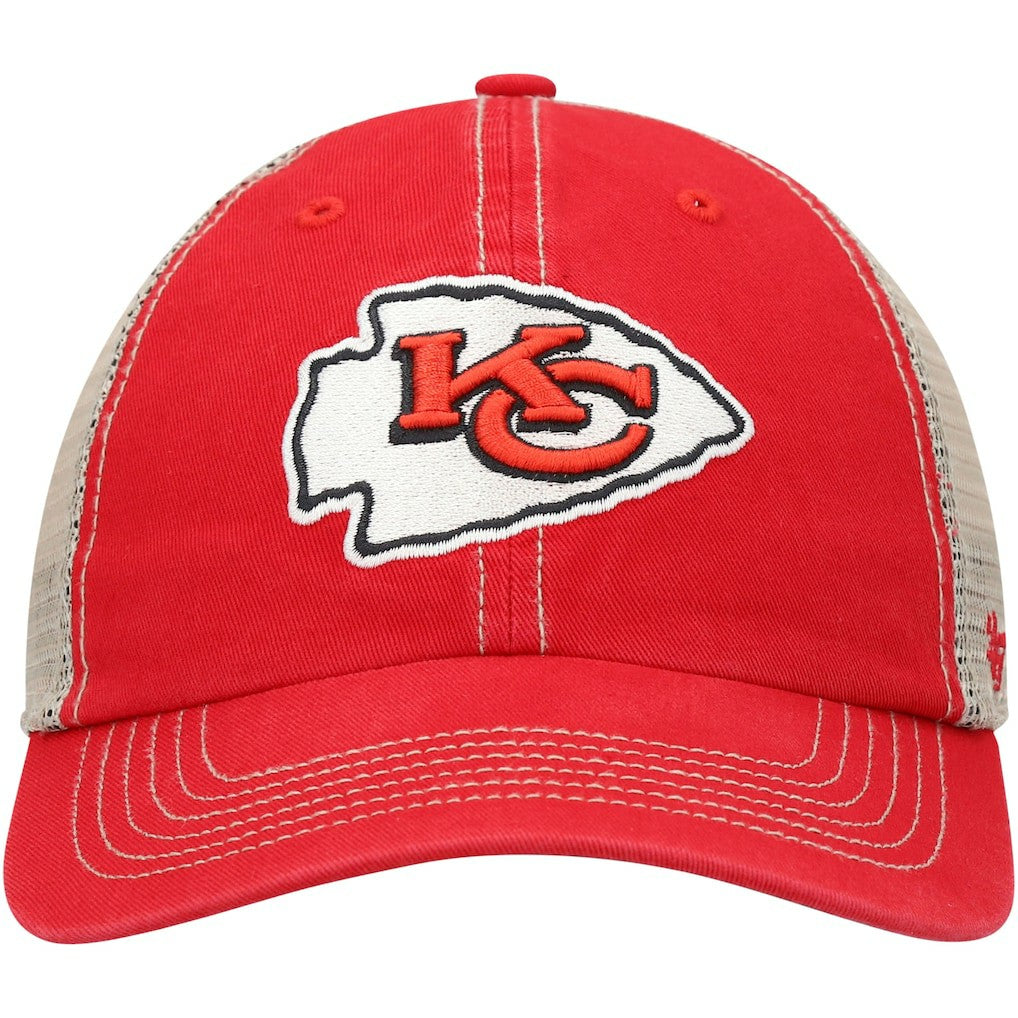 Kansas City Chiefs '47 Trawler Trucker Clean Up Snapback Hat | NFL Sale