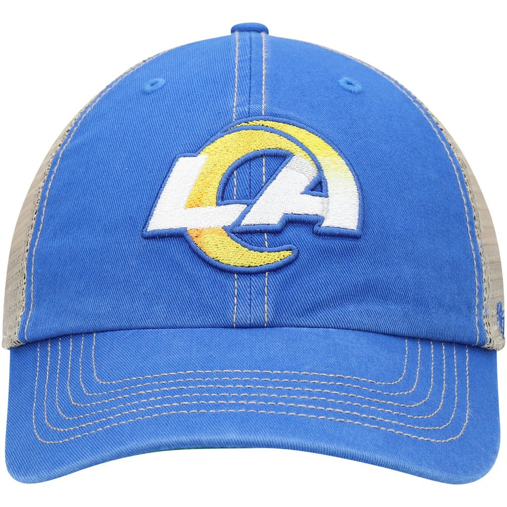 Los Angeles Rams '47 LA Trawler Trucker Clean Up Snapback Hat | NFL Outlet