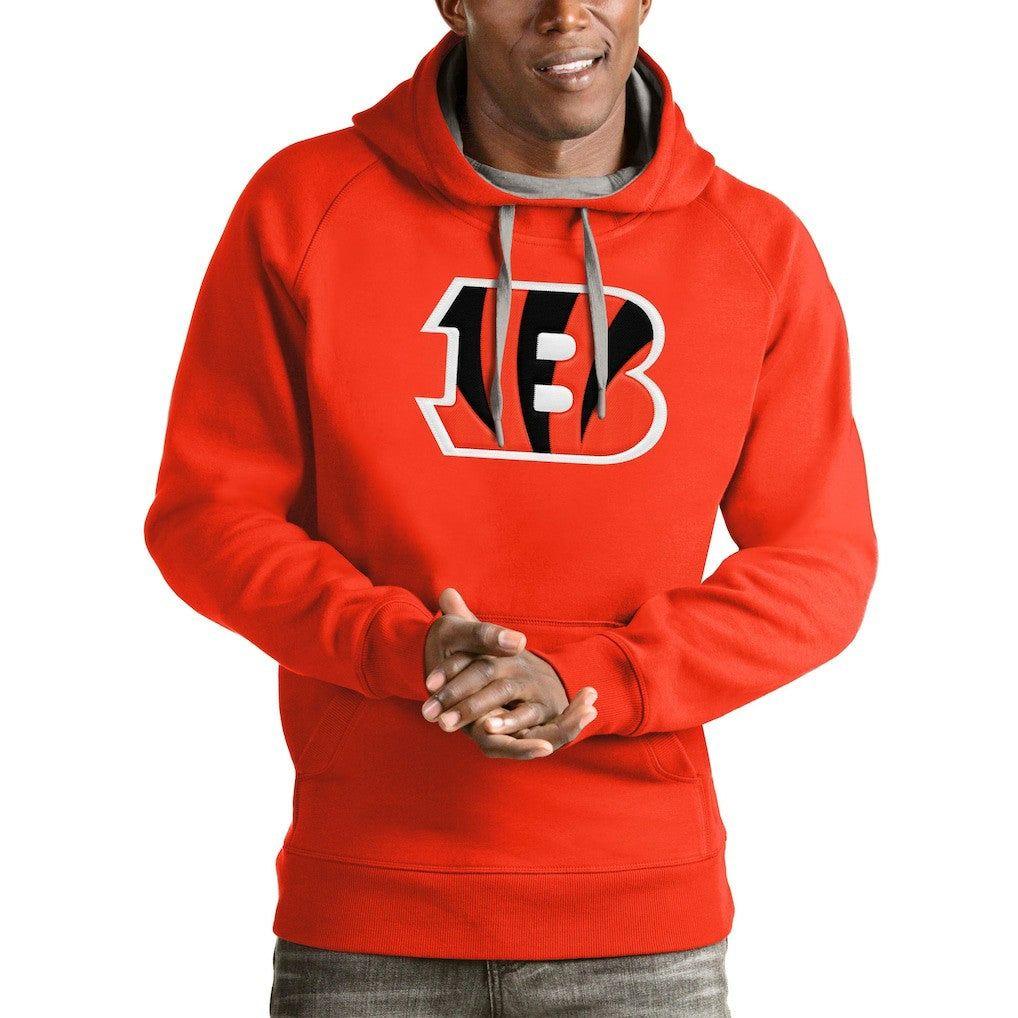 Cincinnati Bengals Antigua Logo Victory Pullover Hoodie | NFL New
