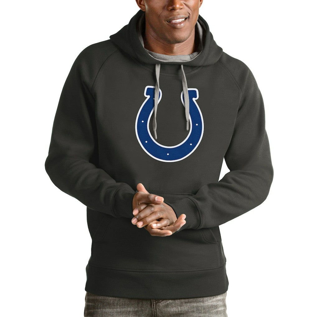 Indianapolis Colts Antigua Victory Pullover Hoodie | NFL Outlet