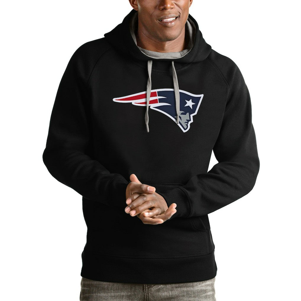 New England Patriots Antigua Victory Pullover Hoodie | NFL Hot