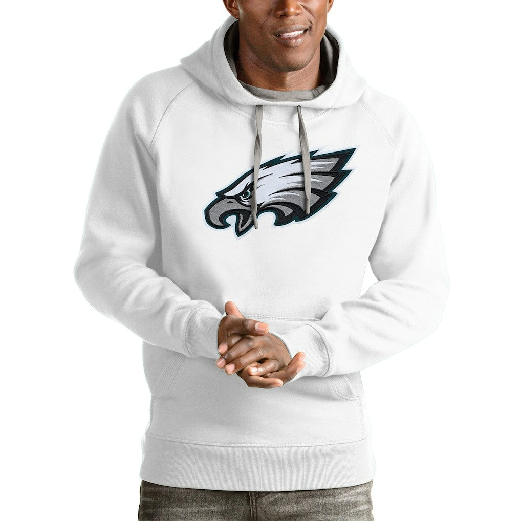 Philadelphia Eagles Antigua Victory Pullover Hoodie | NFL Outlet