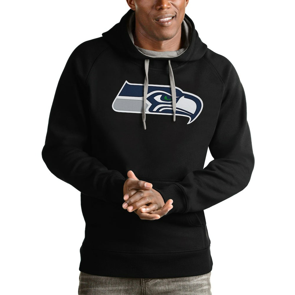 Seattle Seahawks Antigua Victory Pullover Hoodie | NFL Discount