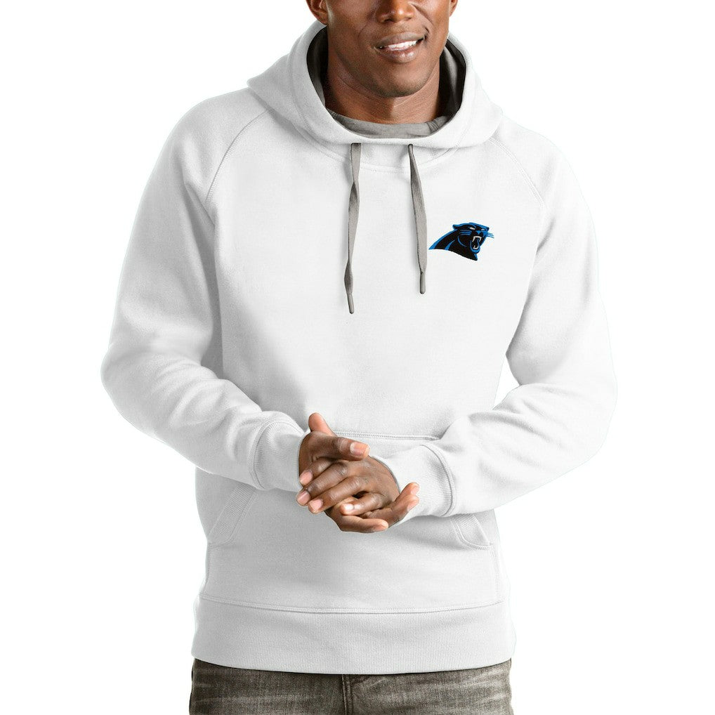 Carolina Panthers Antigua Logo Victory Pullover Hoodie | NFL New