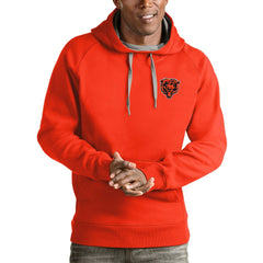 Chicago Bears Antigua Logo Victory Pullover Hoodie | NFL Discount