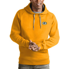 Green Bay Packers Antigua Logo Victory Pullover Hoodie | NFL Sale